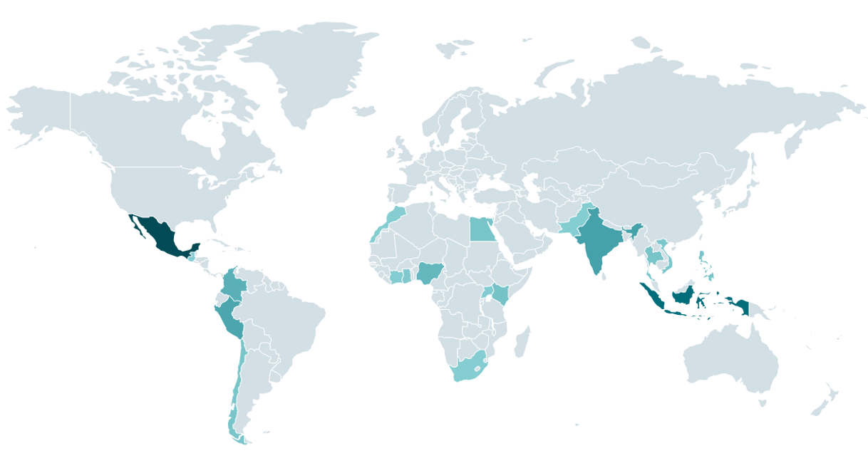 Figure 2 Heatmap of SpyLoan detections