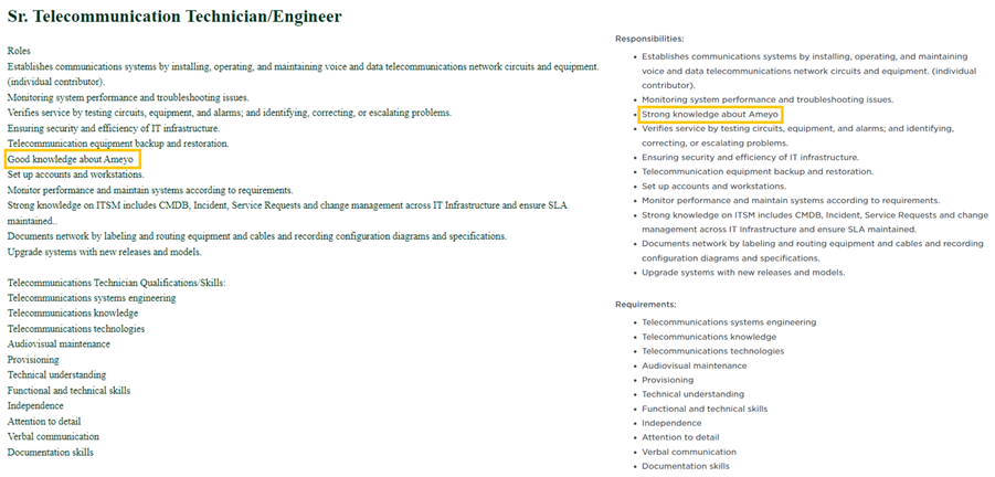 Figure 18 comparison of job positions