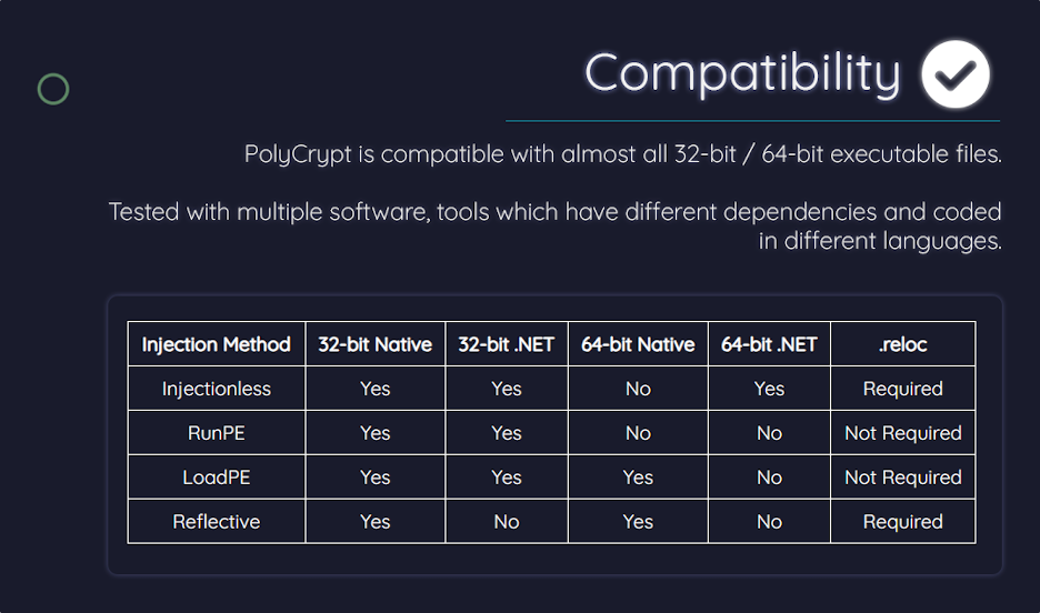 polycrypt compatibility