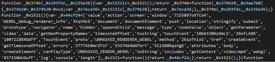 browser fingerprinting