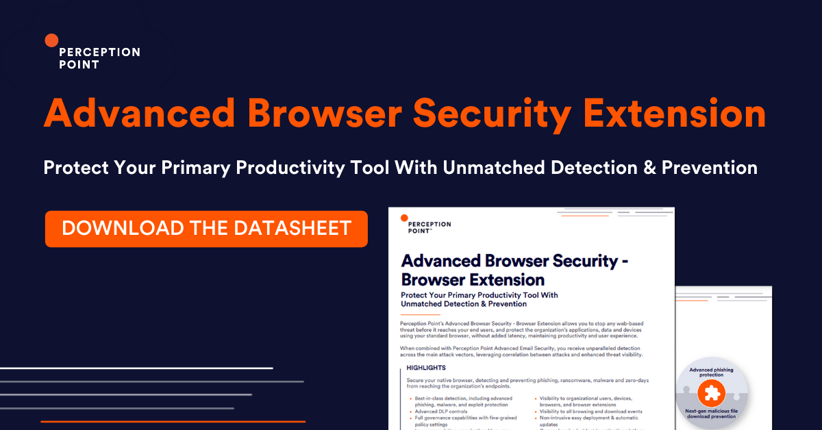 Protect your organization from browser-based attacks. Get advanced browser security, here. 